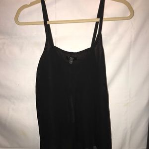 ABS Black Tank Blouse